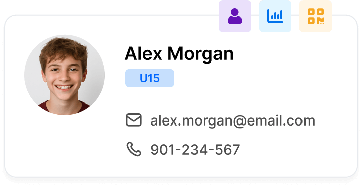 Member management widget